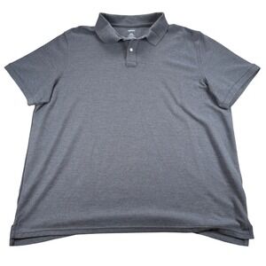 Sonoma Polo Shirt Mens XXL Gray Short Sleeve Cotton Blend Casual Classic Basic